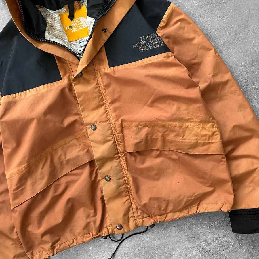 1980s North Face Gore-Tex Faded Orange Jacket
