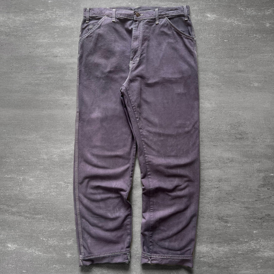 2000s Dickies Painter Pants Purple Dyed 35