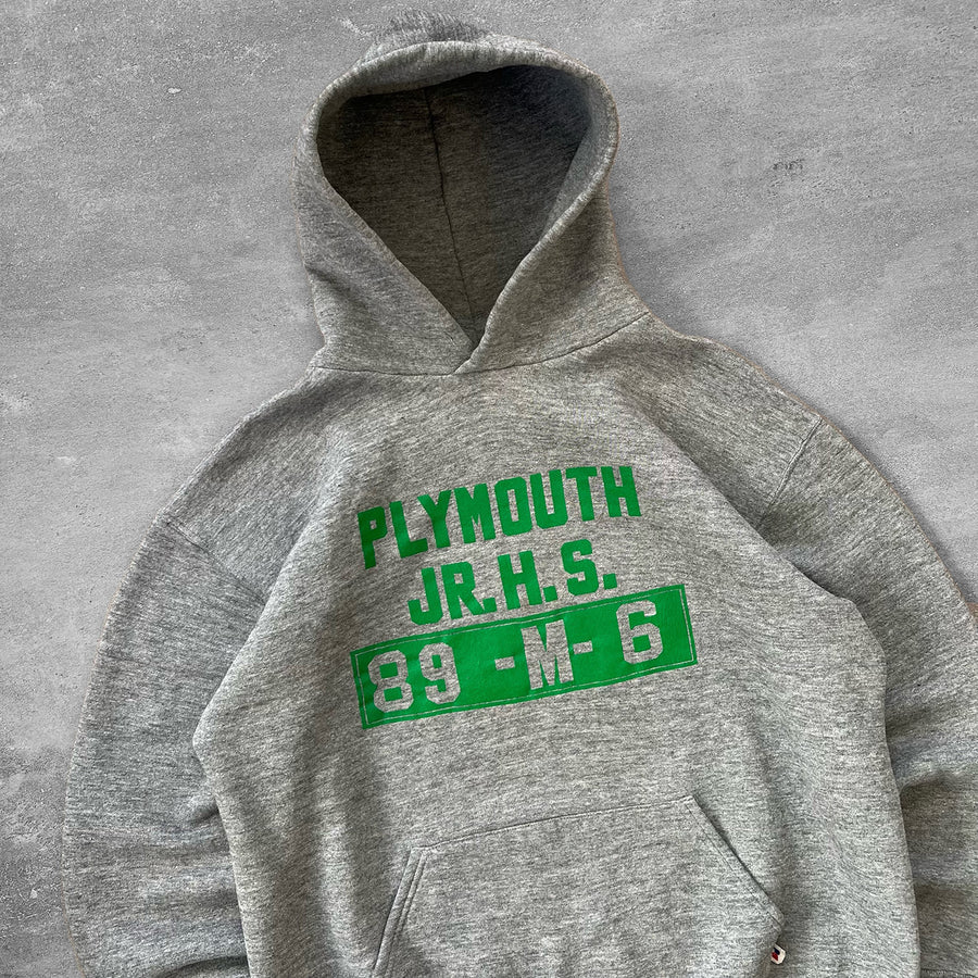 1980s Russell Plymouth JR High Hoodie
