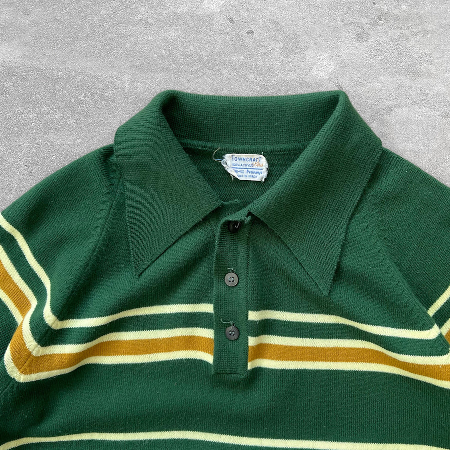 1970s Towncraft Knit Polo