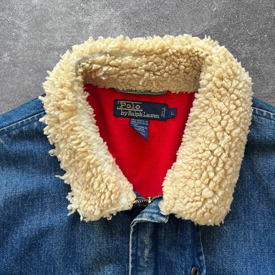 1990s Ralph Lauren A2 Shearling Jacket