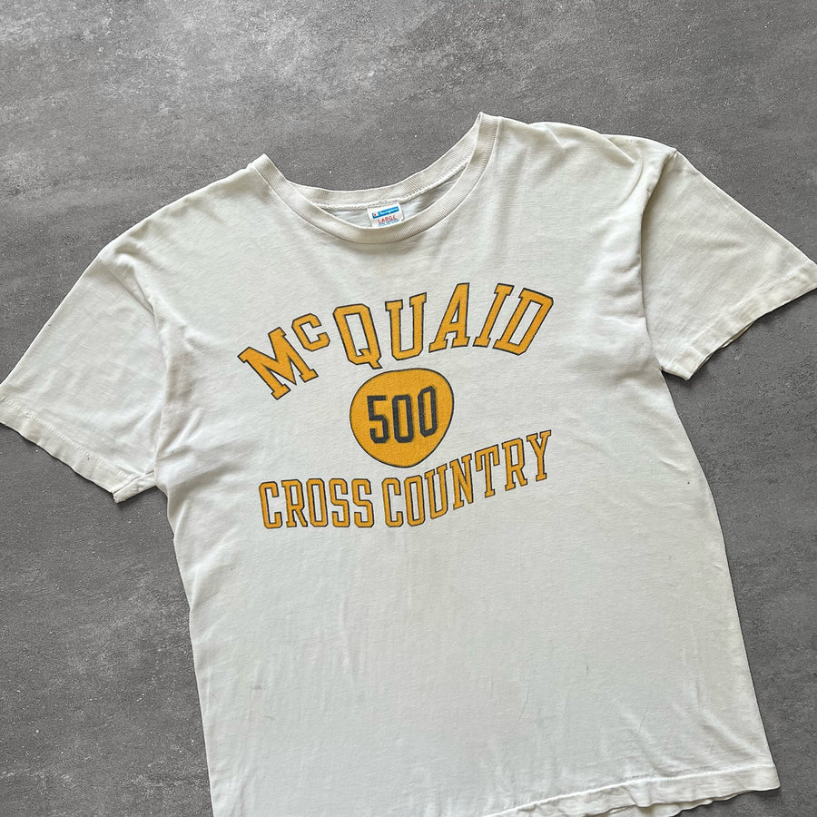 1970s Champion McQuaid Cross Country Tee