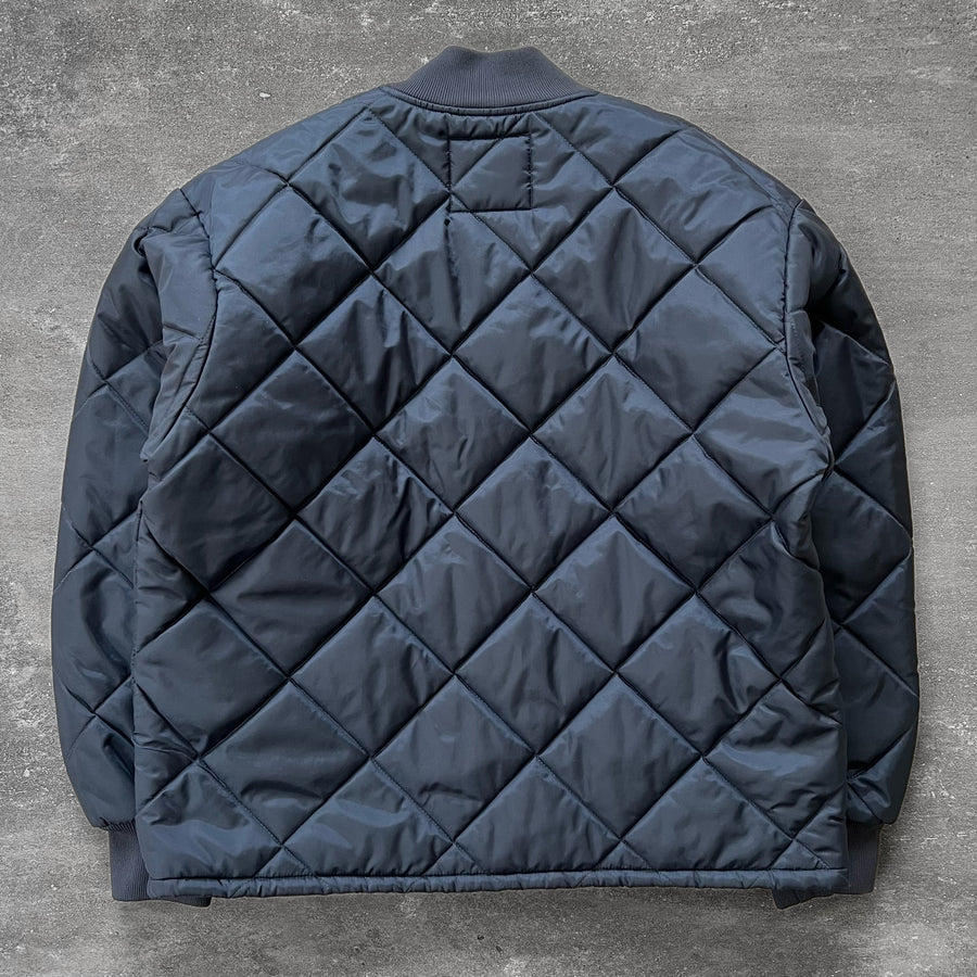 1990s Quilted Bomber Jacket