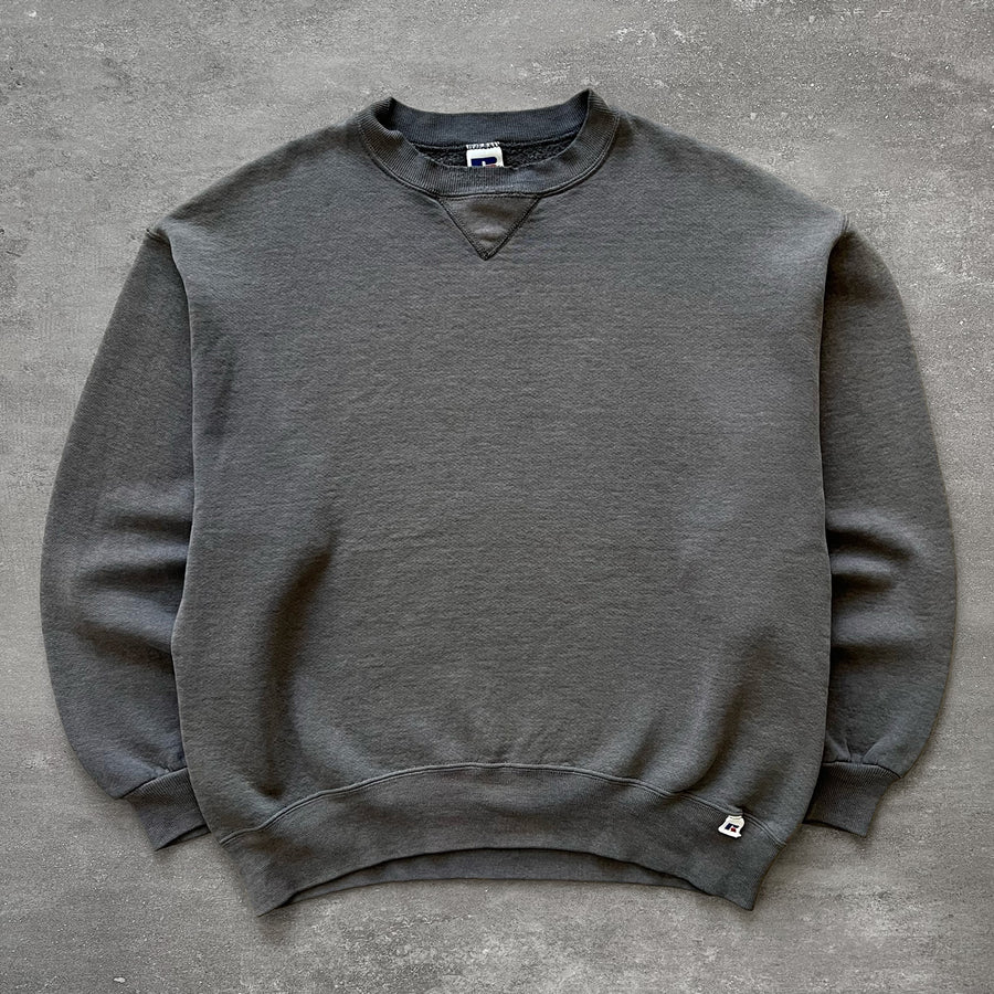 1990s Russell Crewneck Faded Gray