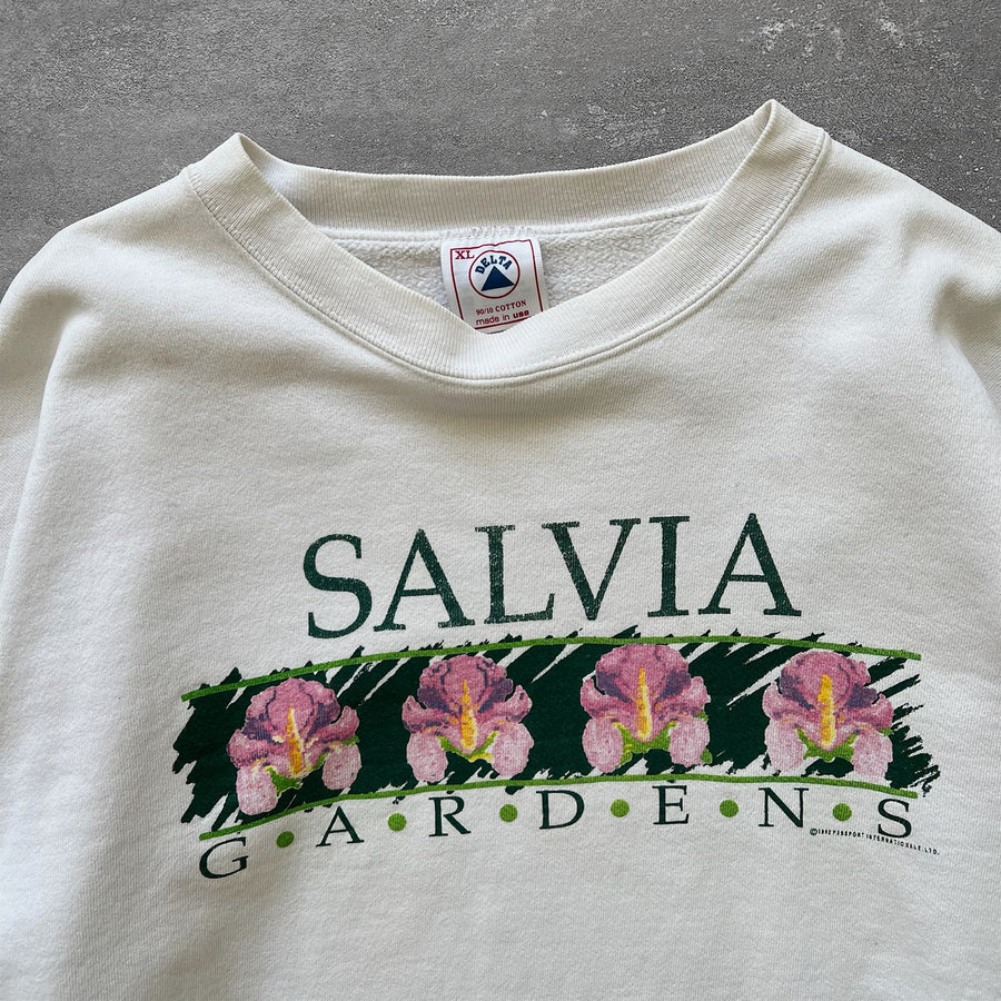 1992 Delta Salvia Gardens Crewneck