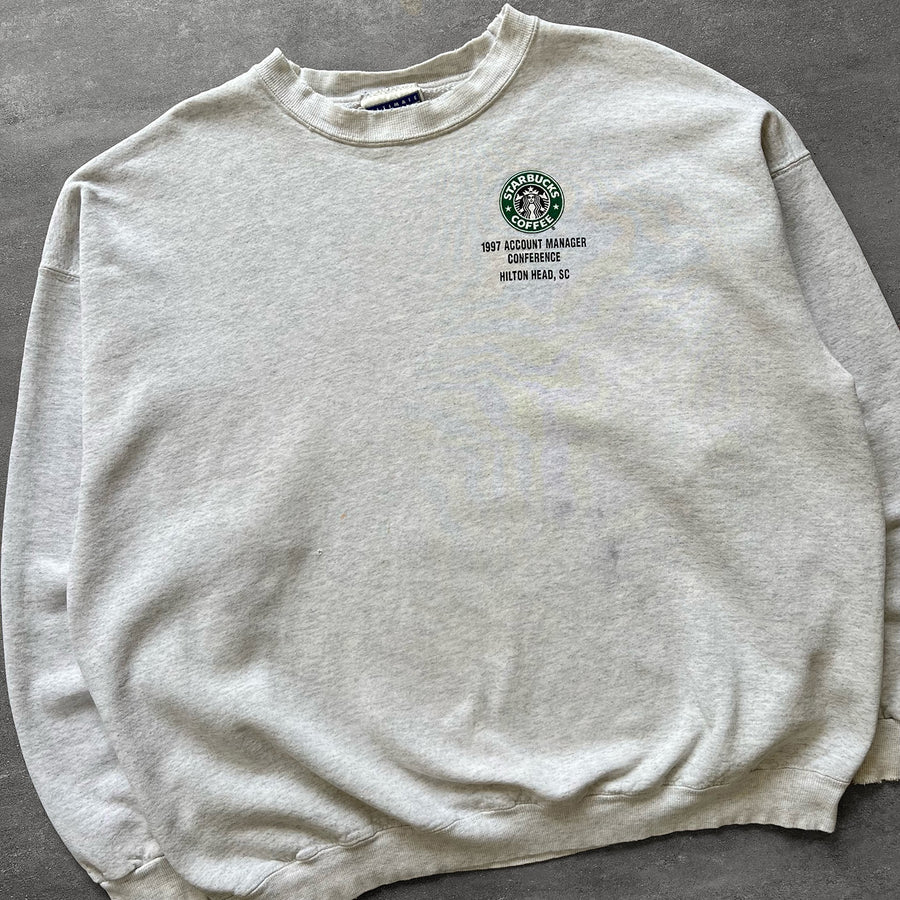 1990s Hanes Starbucks Account Manager Sweatshirt