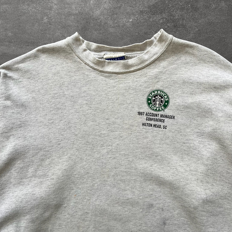 1990s Hanes Starbucks Account Manager Sweatshirt