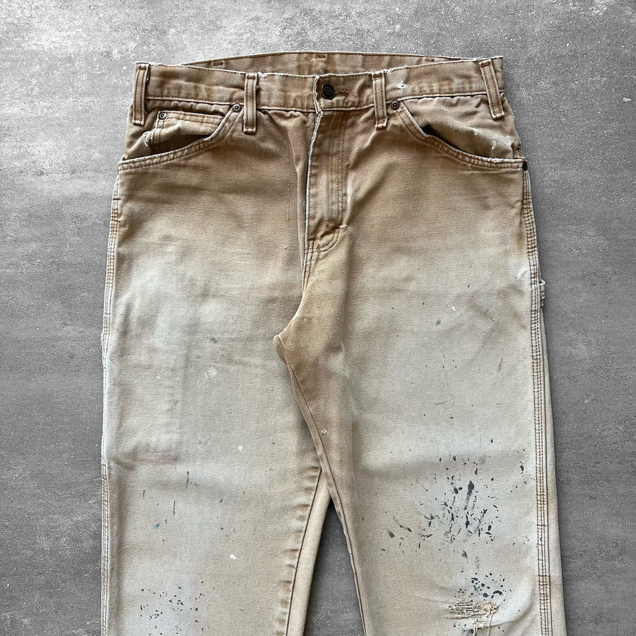 1990s Dickies Carpenter Pants Faded Tan 31
