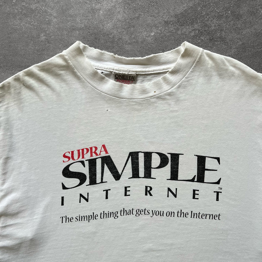 1990s Oneita Supra Internet Tee