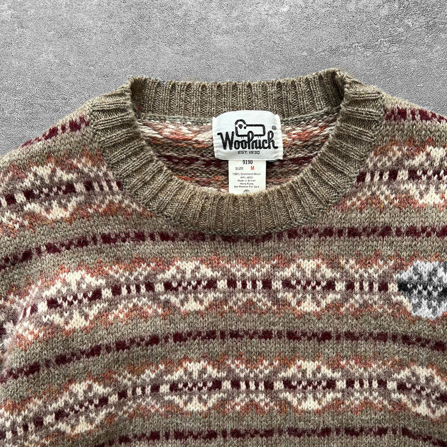 1990s Woolrich Fair Isle Sweater
