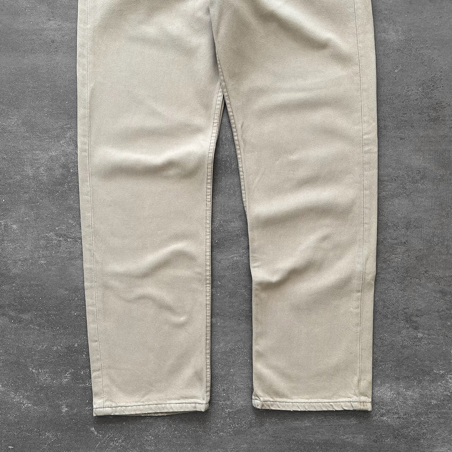 1990s Levi's 501 Jeans Tan 32 x 30