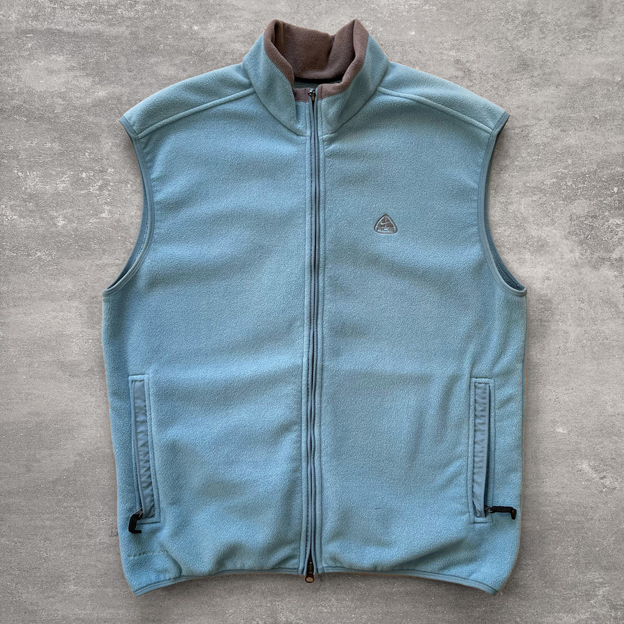 1990s Nike ACG Vest Baby Blue