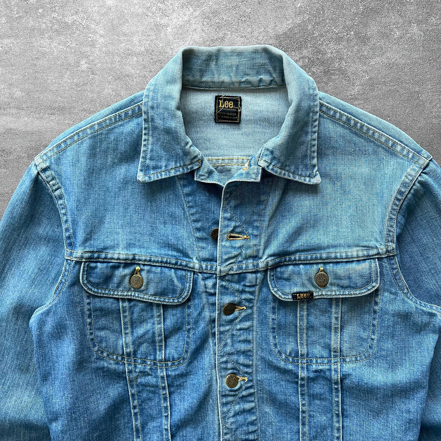 1970s Lee Rider Faded Denim Jacket – Ametora