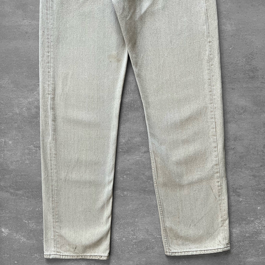 1990s Levi's 501 Jeans Beige 33